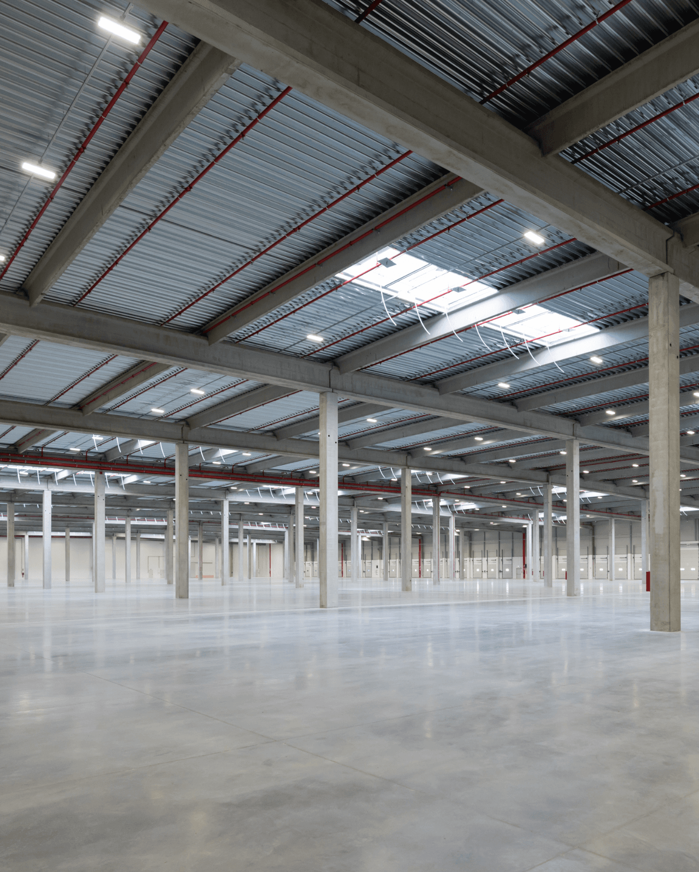 Servizi del nuovo magazzino logistico Milano