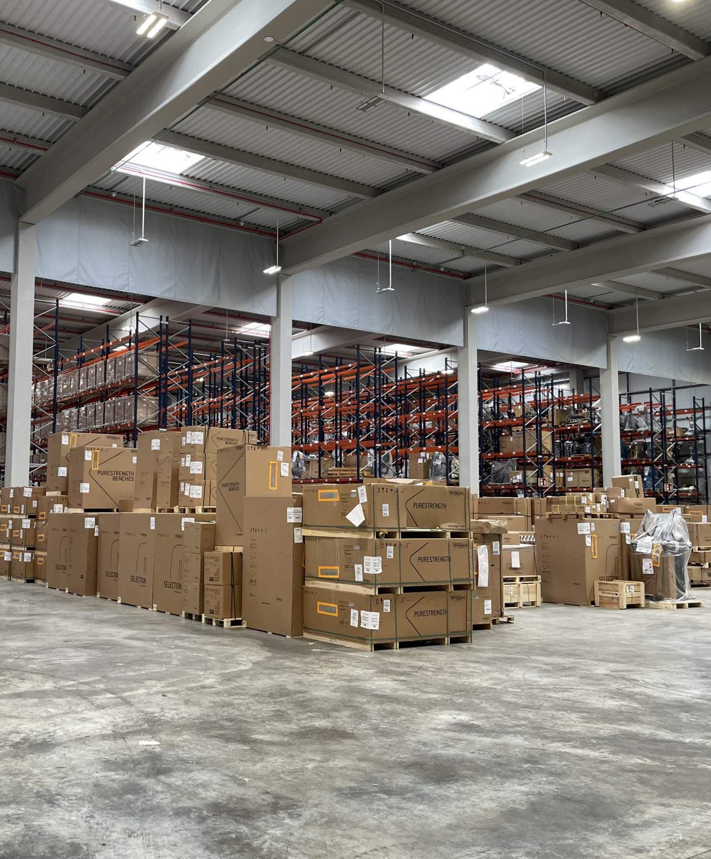 Transmec Barcelona Warehouse internal