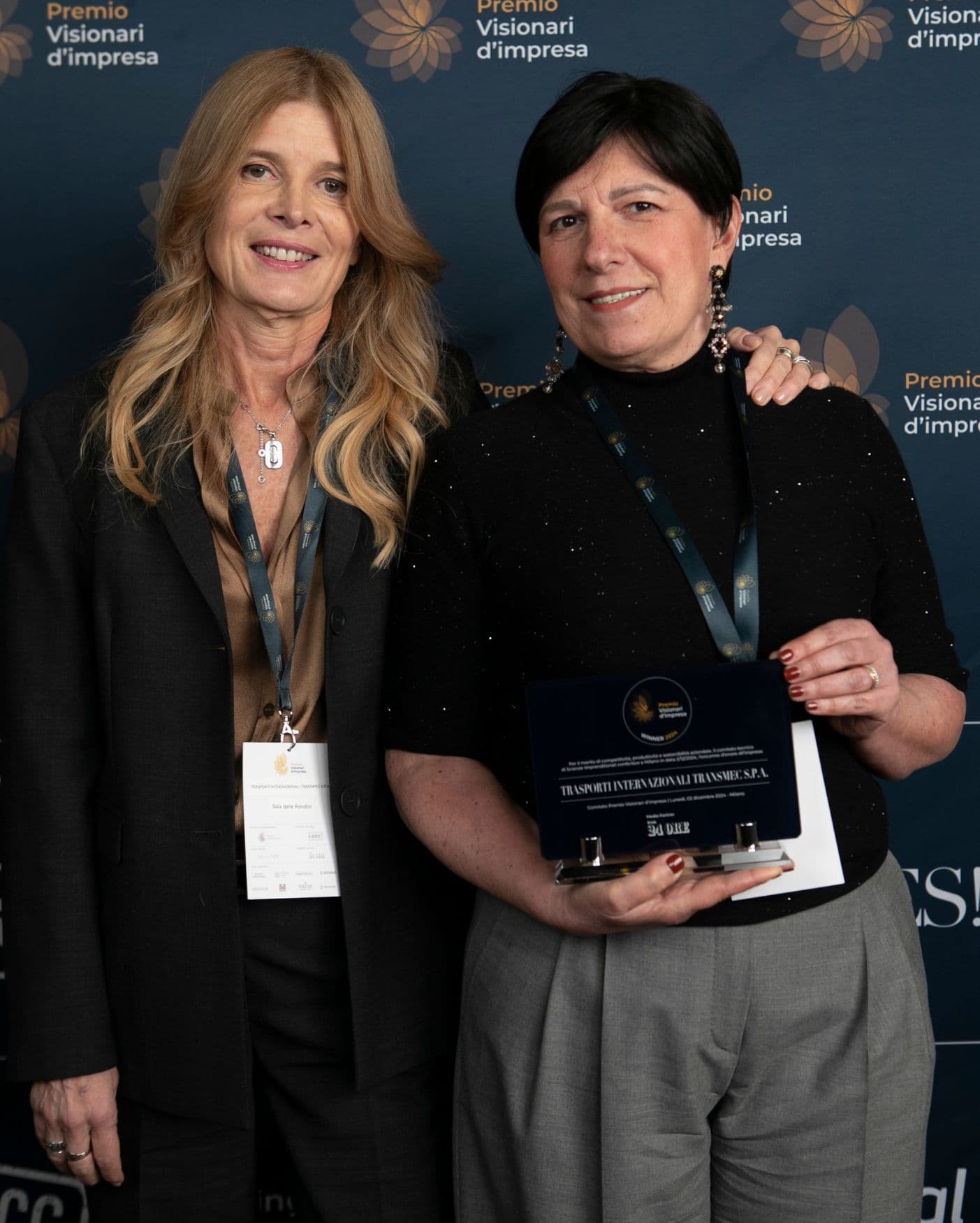 Transmec si aggiudica il Premio Visionari d'Impresa 2024