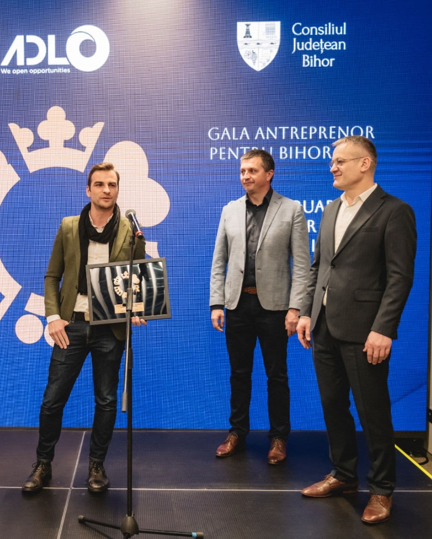 Transmec Romania premiata al gala "Imprenditori per Bihor"