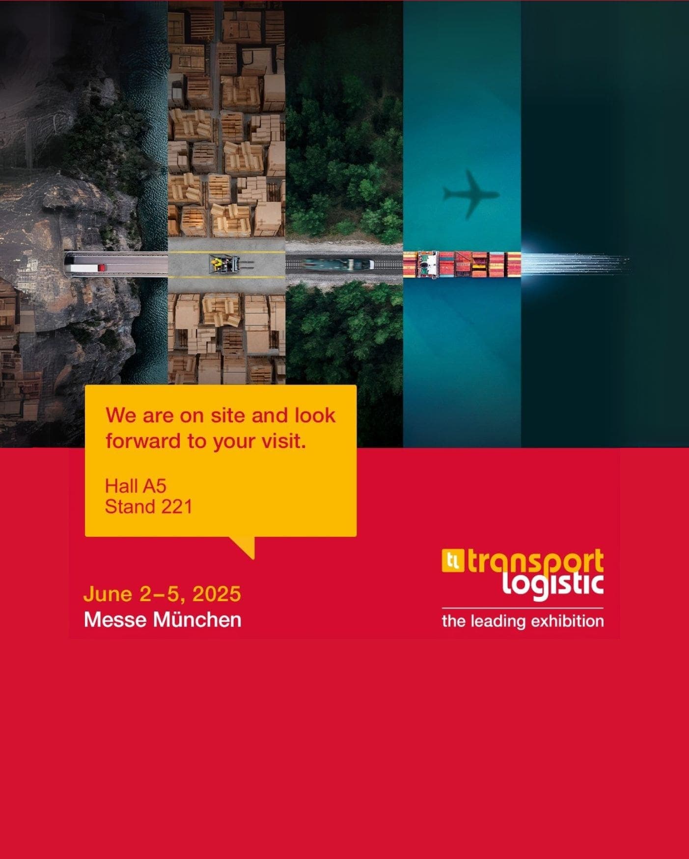 Dal 2 al 5 giugno, il Gruppo Transmec sarà a Monaco per l’edizione 2025 di Transport Logistic
