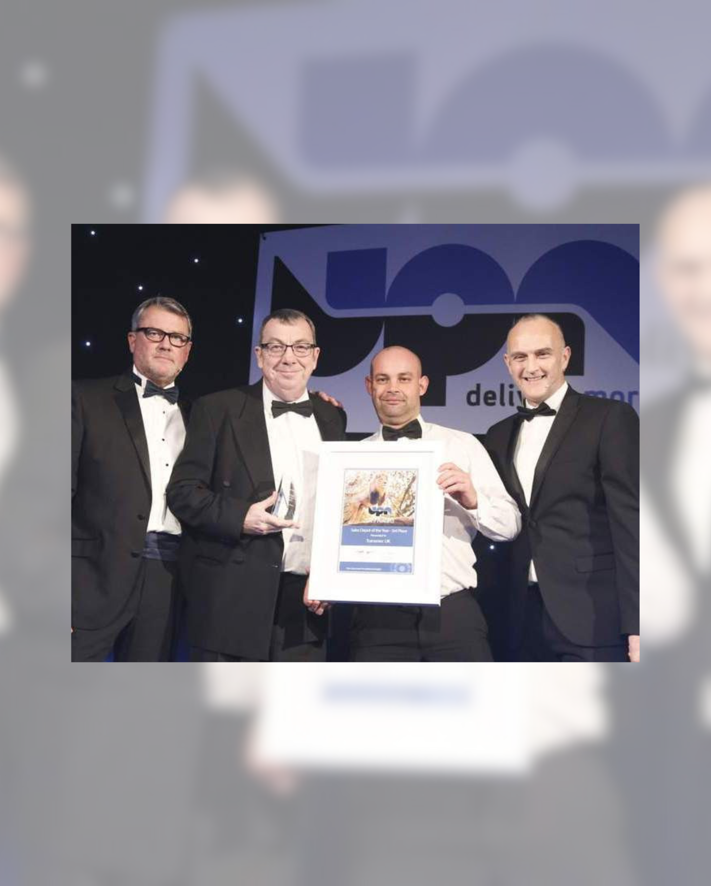Transmec UK riceve il premio di “magazzino dell’anno” dalla UPN - Transmec Group